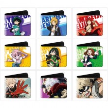 My Hero Academia anime wallet purse