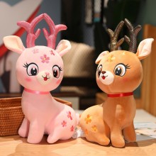 13inches Cute Deer Elk plush doll 33cm