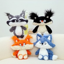 14inches Funny Fox big eared plush doll 35cm
