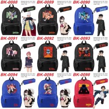 Dandadan anime backpack bag + pen bag