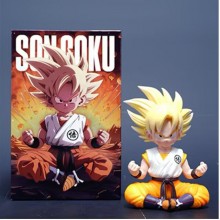 Dragon Ball Son Goku sitting anime figure 11cm