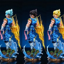 Dragon Ball Super Saiyan Vegetto anime figure 3 heads