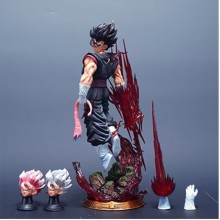 Dragon Ball Super Saiyan Vegetto anime figure 3 heads