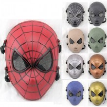 Halloween Spider-man cosplay pvc mask
