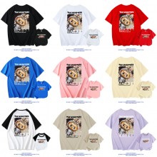 Labubu anime cotton round neck t-shirt