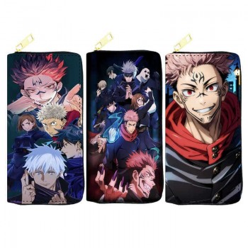 Jujutsu Kaisen anime zipper long wallet purse