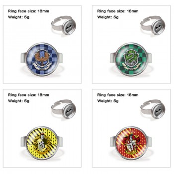 Harry Potter anime adjustable rings