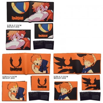 Haikyuu anime PVC silicone wallet