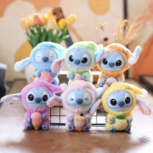 15cm Stitch anime plush key chains
