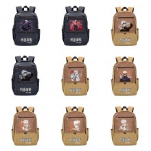 Jujutsu Kaisen anime canvas drawstring backpack bags