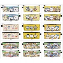 Chiikawa anime PU zipper pen case pencil bag
