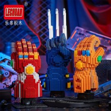 The Avengers Thanos Glove Building Blocks