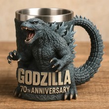 Godzilla 70th Anniversary 3D mug cup