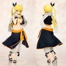Fairy Tail Lucy Heartfilia Natsu costume anime figure
