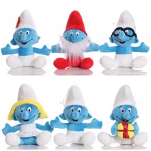 9inches The Smurfs anime plush doll 23cm