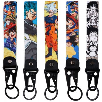 Dragon Ball Lanyard for Keys ID Card USB Badge Holder Wrist Straps