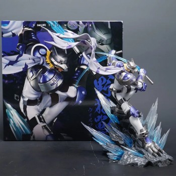 Digital monster Digimon Adventure Wolfmon anime figure