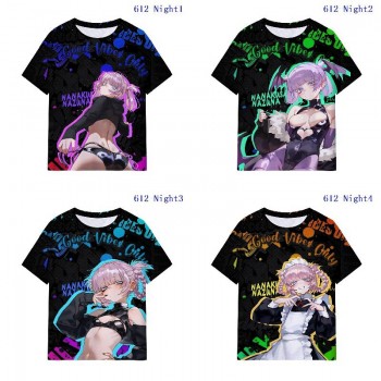 Call of the Night anime milk silk fabric t-shirts