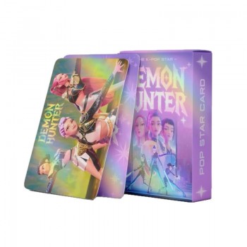 K-Pop Demon Hunters Non Repeating Collection Cards(55pcs a set)