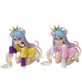 No Game No Life Shiro anime figure with cat ears