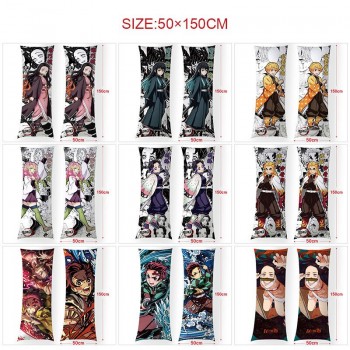 Demon Slayer anime two-sided long pillow adult body pillow 50*150CM