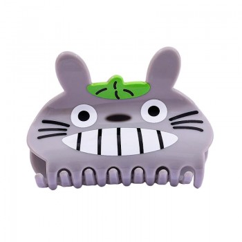 Totoro anime acrylic hair claw clip bobby pin