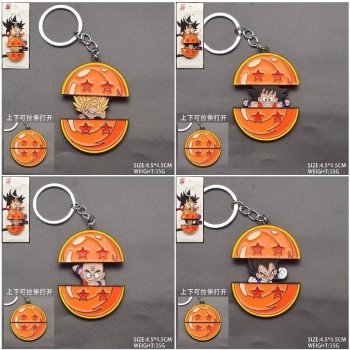 Dragon Ball anime stretchable alloy key chains