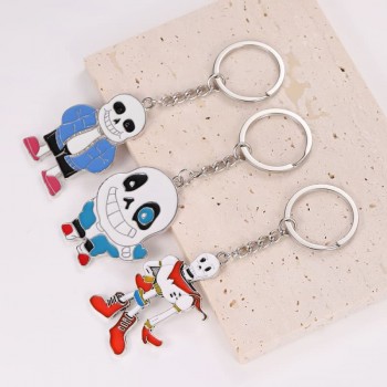 Undertale Sans game alloy key chains