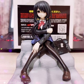 Date A Live Tobiichi Origami sitting anime figure(OPP bag)
