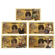 My Hero Academia anime coin gold banknotes(price f...