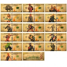 The Avengers Iron Spider man Thanos Batman coin go...