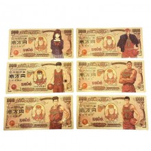 Slam Dunk anime coin gold banknotes(price for 1pcs...