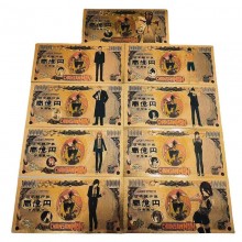 Chainsaw Man anime coin gold banknotes(price for 1...