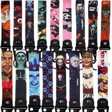 Halloween Horror Chickbeak Lanyard for Keys ID Card USB Badge Holder Wrist Straps