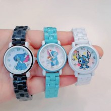 Stitch anime Ceramic Strap Quartz Watches