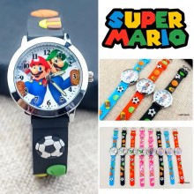 Super Mario luminous analog electronic watch