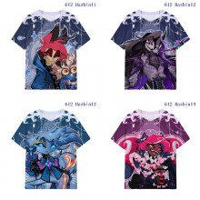 Hazbin Hotel anime micro fiber t-shirt t shirts