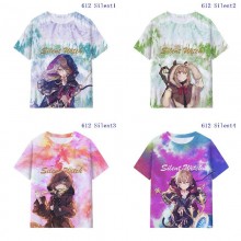 Silent Witch anime milk silk fabric t-shirts