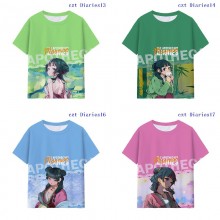 The Apothecary Diaries anime milk silk fabric t-sh...