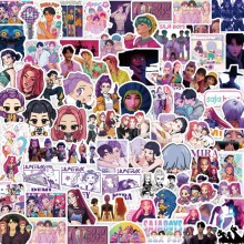 K-Pop Demon Hunters waterproof stickers set(74pcs ...