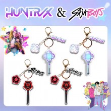 K-Pop Demon Hunters HUNTRIX Saiaboy acrylic key ch...