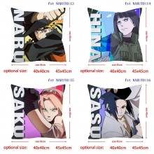 Naruto anime two-sided pillow pillowcase 40CM/45CM/50CM