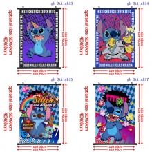 Stitch anime wall scroll wallscrolls