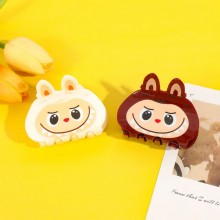 Labubu anime acrylic hair claw clip bobby pin