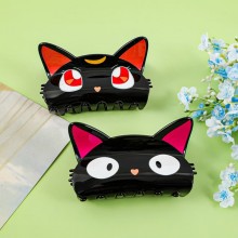 Sailor Moon cat anime acrylic hair claw clip bobby pin
