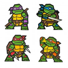 Teenage Mutant Ninja Turtles Alloy Enamel Badges B...