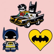 Batman anime Alloy Enamel Badges Brooch Pins