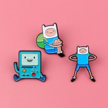 Adventure time anime Alloy Enamel Badges Brooch Pi...