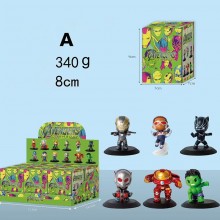 The Avengers Iron man Hulk Thor figures set(6pcs a...