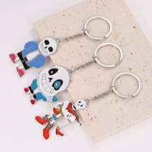 Undertale Sans game alloy key chains